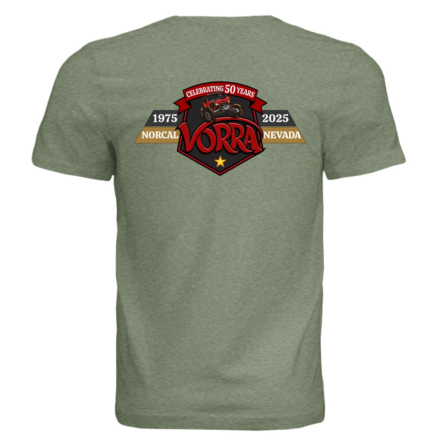 OLIVE TRIBLEND - BACK