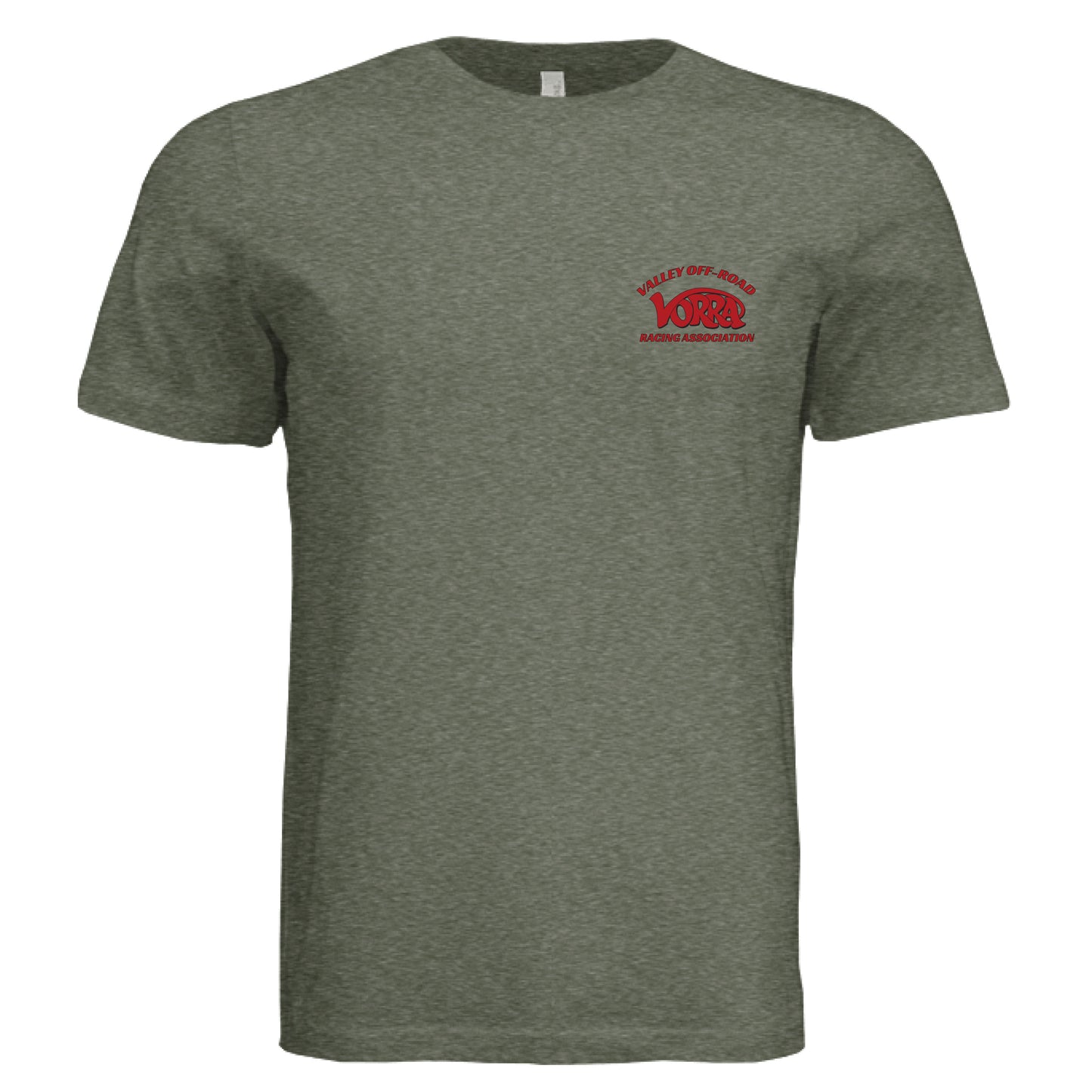 Military Green Triblend - FRONT