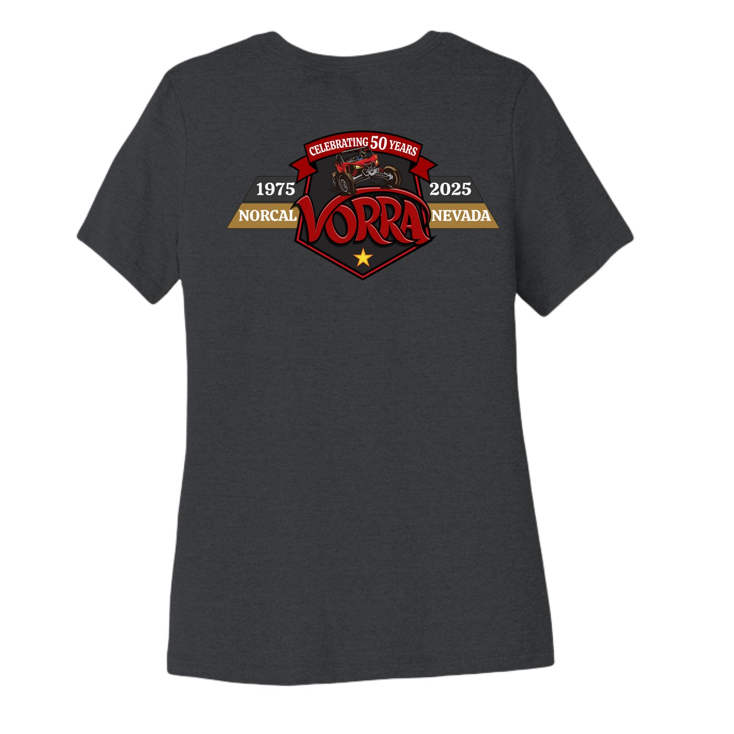 DARK GREY HEATHER - BACK