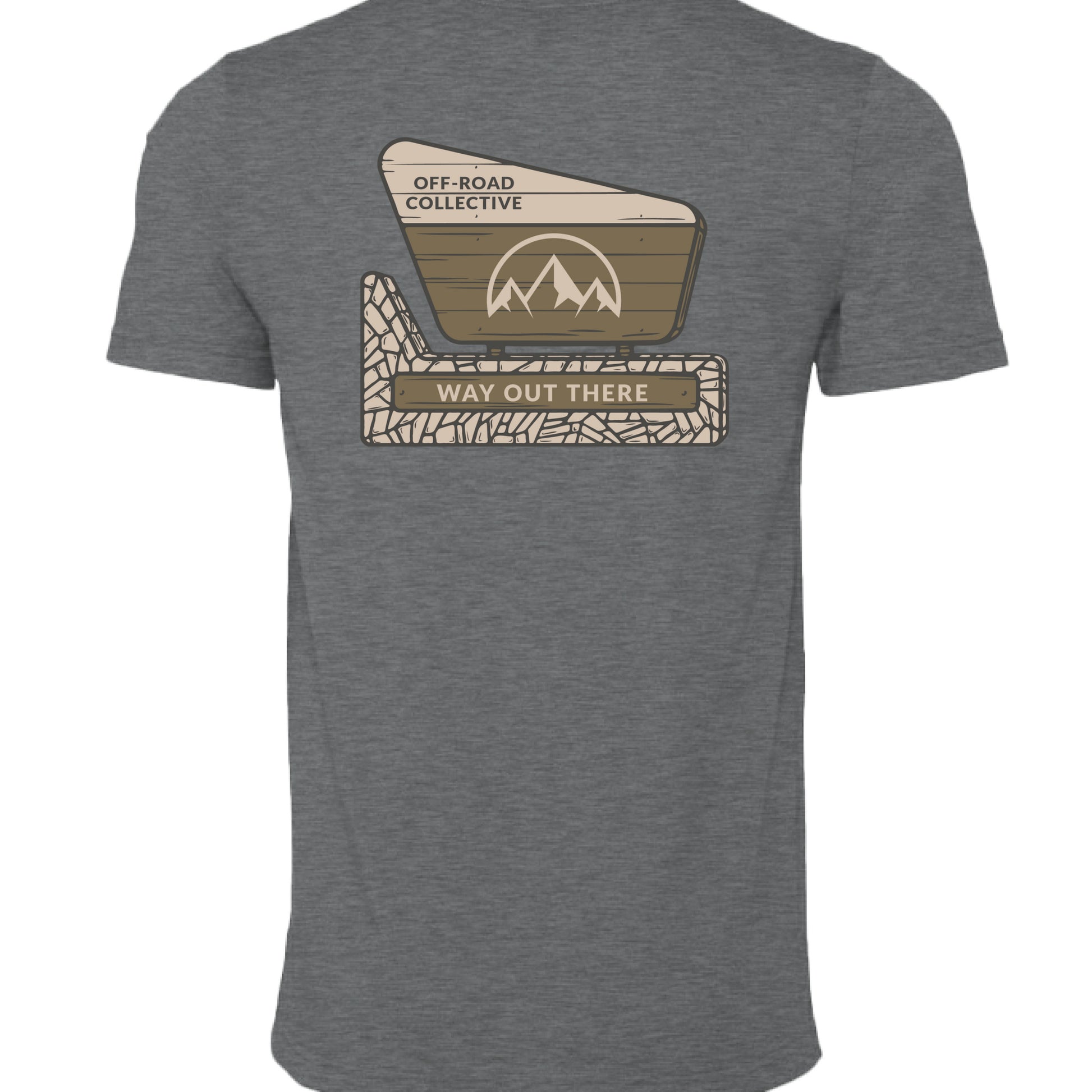 DRK GREY HEATHER - BACK
