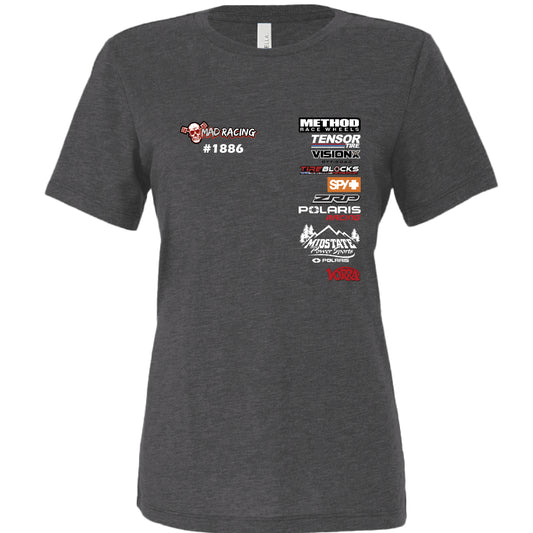 Solid Dark Grey Triblend - FRONT
