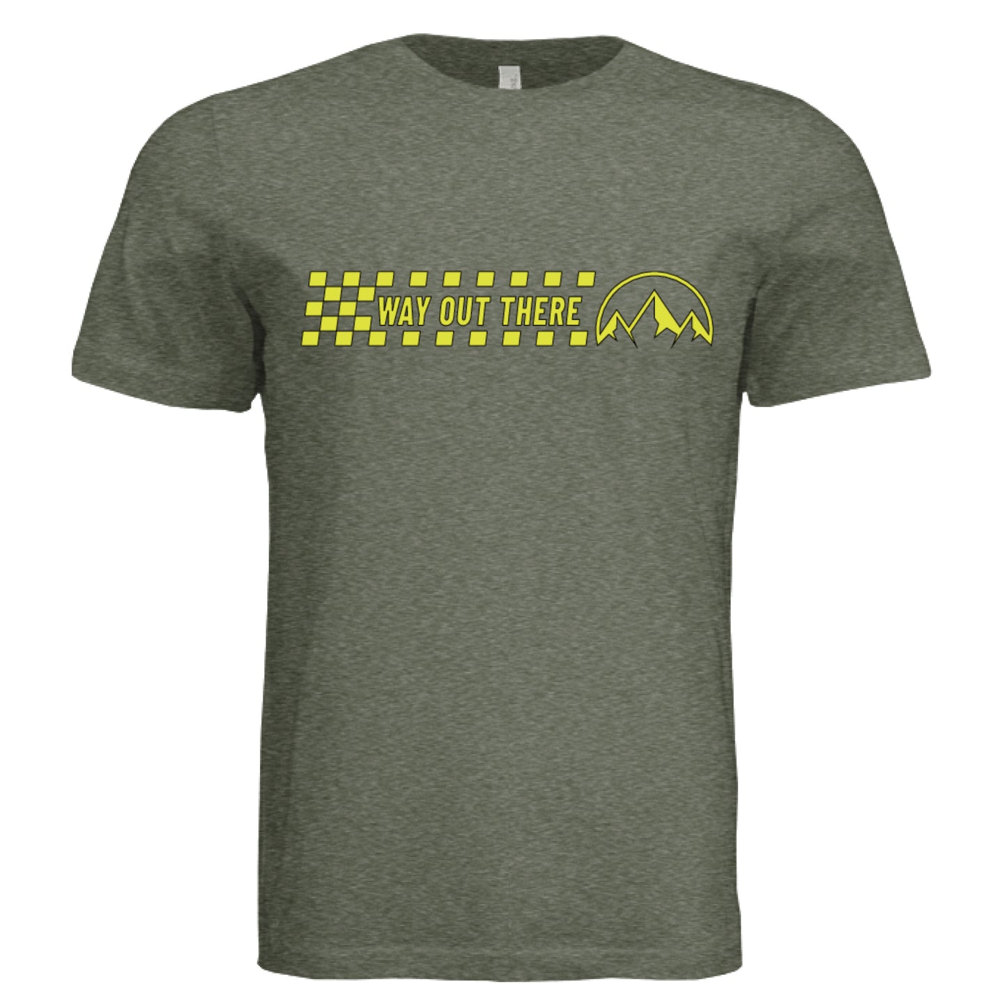 Military Green Triblend - FRONT