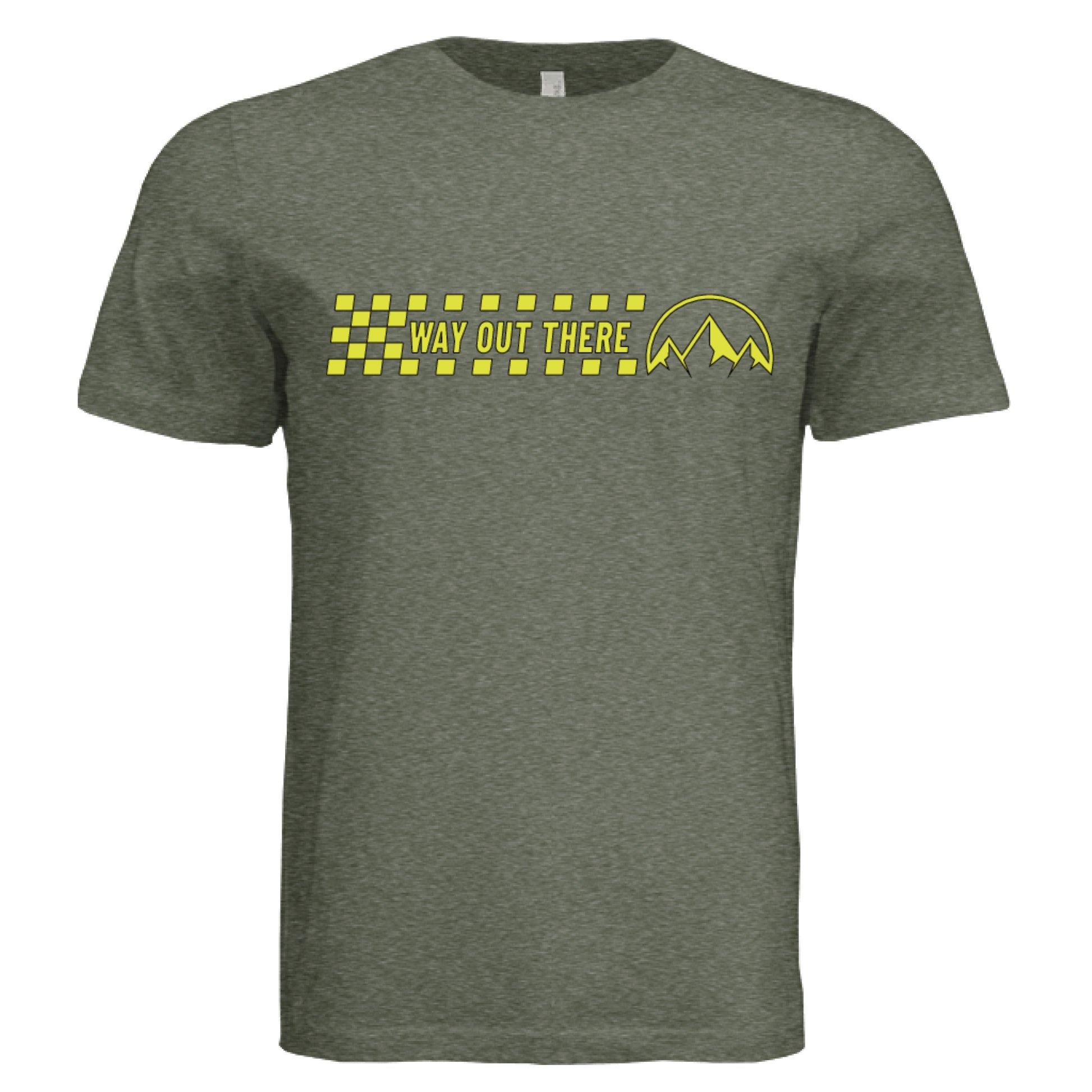 Military Green Triblend - FRONT