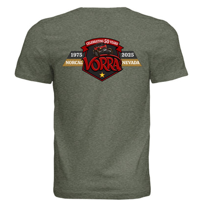Military Green Triblend - BACK